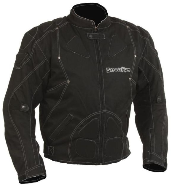 Motorrad Jacke Motorradjacke  Schwarz  Gr.L bis XXXL
