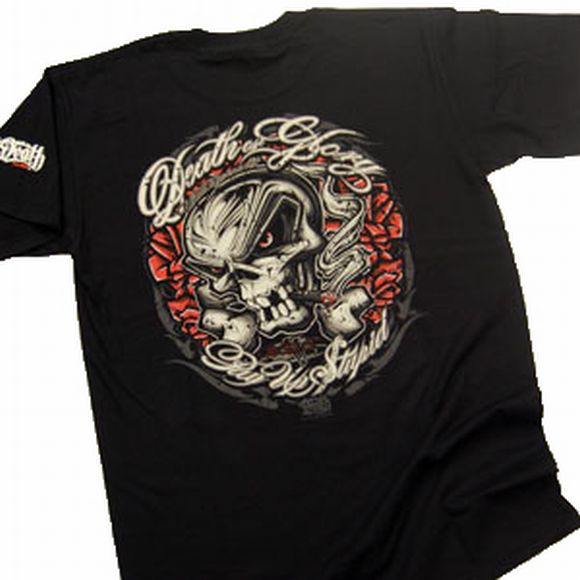T-Shirt Motografix Motorrad Shirt schwarz Gr. M bis XXL