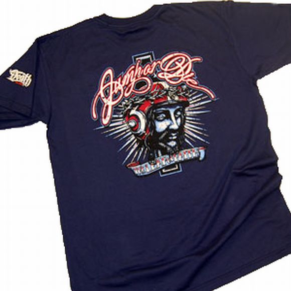T-Shirt Motografix Motorrad Shirt blau Gr. M bis XXL
