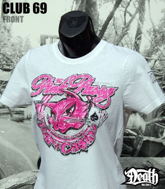 Damen T-Shirt Motografix Motorrad Shirt weiß Gr. S - XL