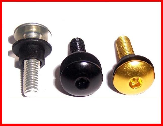 10er Set Alu Verkleidungsschrauben M5x15 Linsenkopf