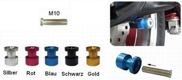 Motorrad Verkleidungsschrauben Torx Klemmen 5mm Edelstahl Schrauben Set  schwarz